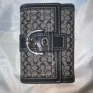 Genuine Coach Signature Wallet, small
